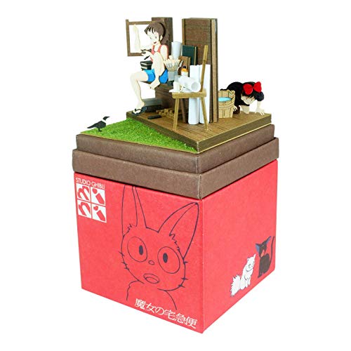 Paper Craft Kit - Paper Theater Cube - Departure - Kiki's Delivery Service  - Ghibli 2020