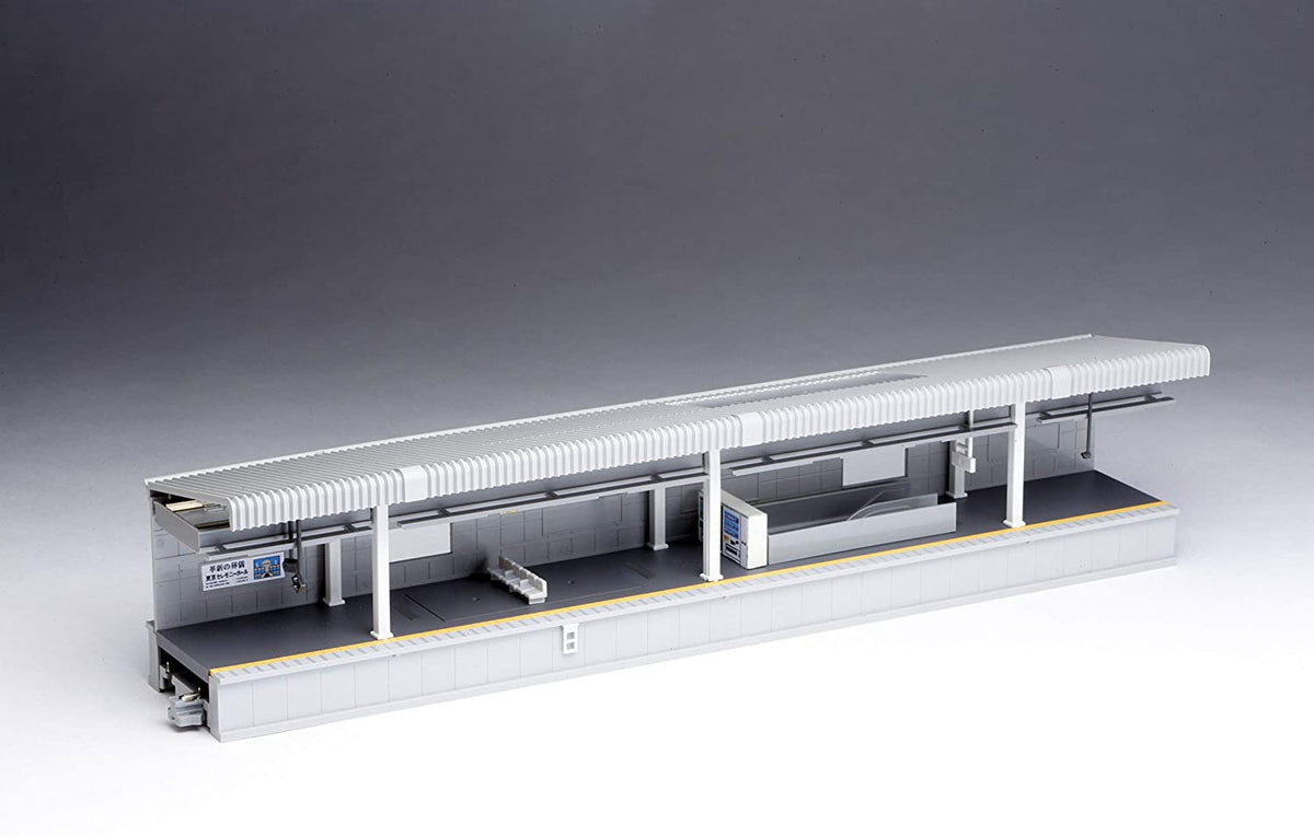 Kato 23-160 Suburban Island Platform Set N Scale – Sunset Blue Train