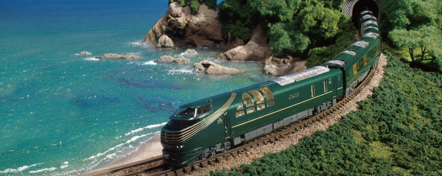 87 Series "TWILIGHT EXPRESS Mizukaze" (with slotless motor) KATO 10-1965 10-1966