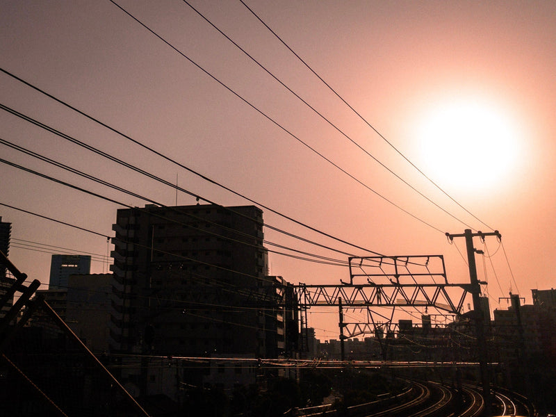 Sunset near the Church