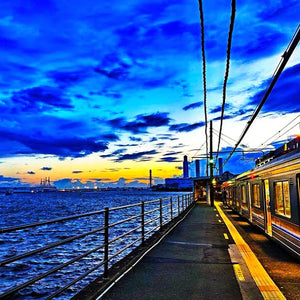 Sunset near the Sea