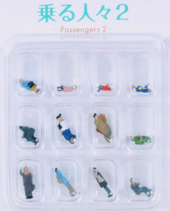 Tomytec 328223 The Human Diorama Passengers 2 N Scale