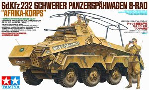 Tamiya 1/35 Military Miniature No.297 SdKfz232 SCHWERER PANZERSPAHWAGEN 8-RAD