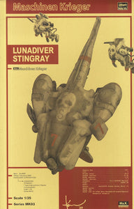 Hasegawa MK03 Machinen Krieger Lunadiver Stingray Plastic Model 1/35