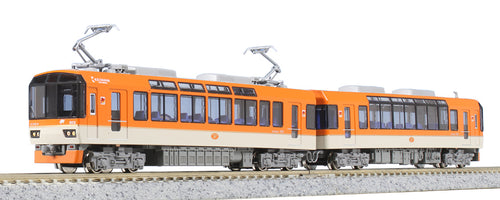 Kato 10-1472	Eizan Electric Railway 900 Series “Kirara” (Maple Orange) N Scale