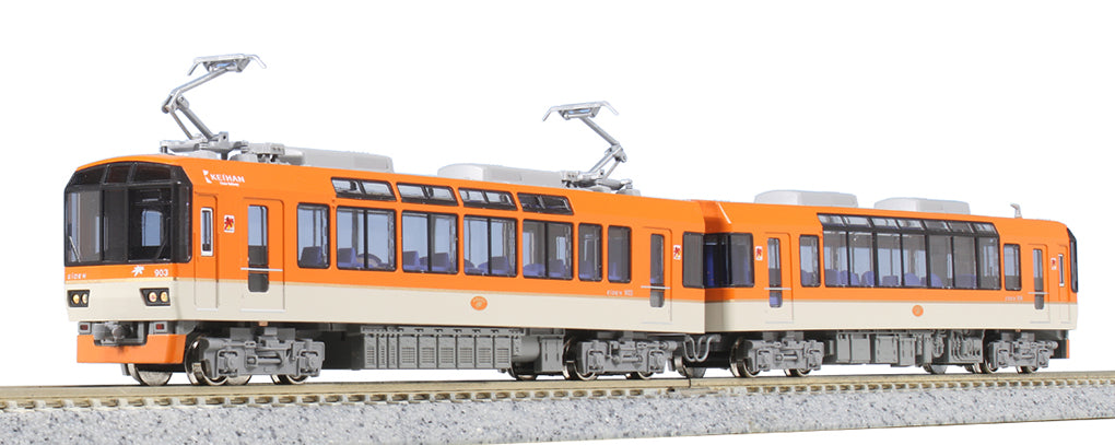 Kato 10-1472	Eizan Electric Railway 900 Series “Kirara” (Maple Orange) N Scale