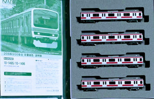 Kato 10-1496 209-500 Series Keiyo Line 4-Car Add-On Set N Scale