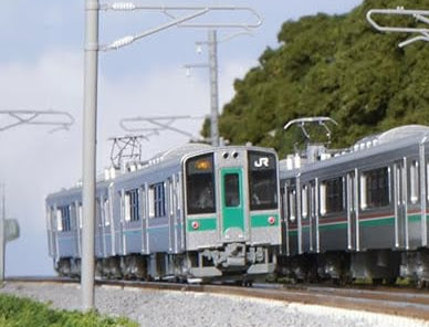 Kato 10-1554S Series 701-1000 Sendai Color 2-Car Set N Scale