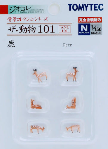 Tomytec 264644 The Animal 101 Deer Diorama N Scale