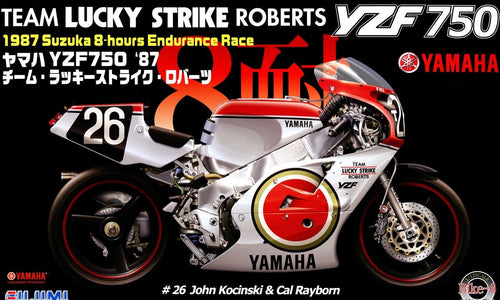 FUJIMI 1/12 Bike 6 YAMAHA YZF７５０Tean Racky Strike Roberts Plastic Model