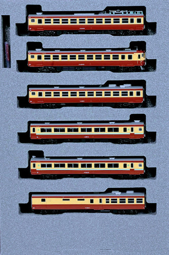 Kato 10-1635 Series 475 Express Tateyama/Yunokuni 6-Car Add-On N Scale