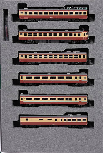 Kato 10-1635 Series 475 Express Tateyama/Yunokuni 6-Car Add-On N Scale