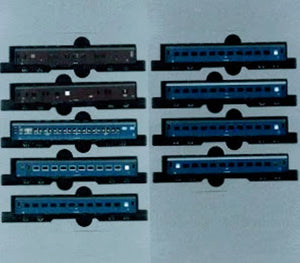 Kato 10-1879 Series 43 Night Local Train “Sanin” 9-Car Set (N)