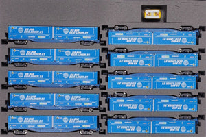 Kato 10-1983 Koki 105 "Toyota Longpass Express" (Eco Liner) 10-Car Set N Scale