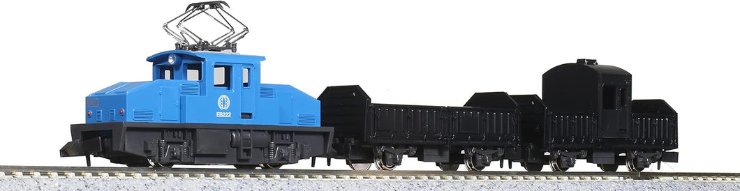 September 2025 Kato 10-504-2 Pocket Line Electric Freight Car Set (Blue) N Scale