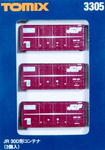 Tomix 3305 JR 30D type container 3p N Scale