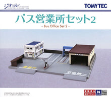 Tomytec 330288 Diorama Structure 145-2 Bus Office Set 2 N Scale