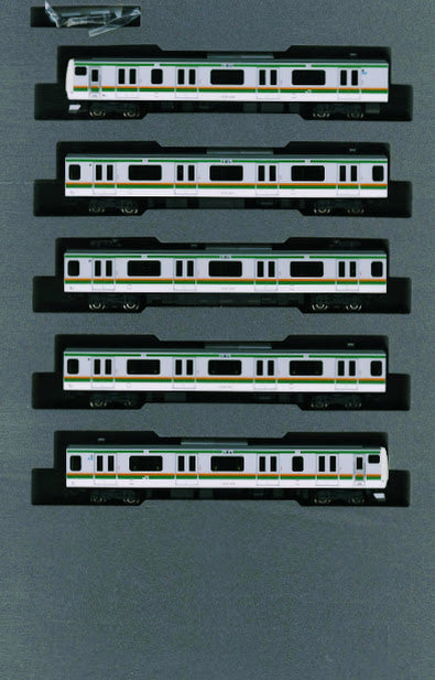 Kato 10-1270S E233-3000 Tokaido Line Ueno-Tokyo Auxiliary Set (5 Cars) N Scale