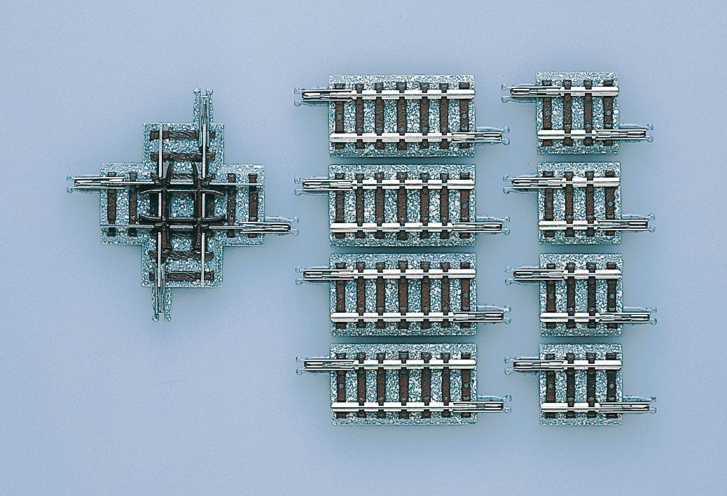 Tomix 1324 Crossing Tracks X37-90(F) (with auxiliary track) N Scale