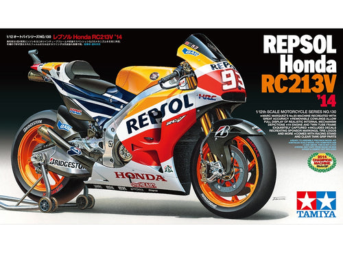 TAMIYA 14130 SCALE 1/12 REPSOL Honda RC213V '14 Plasyicmodel