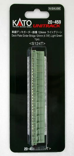 Kato 20-459 Deck Girder Bridge (Light Green) N Scale