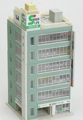 Kato 23-434A Office Building 2 Gray N Scale