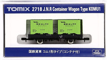 Tomix 2718 JNR Wagon Type KOMU1 N Scale Freight