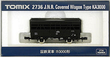 Tomix 2736 JNR Freight Car Covered Wagon Type KA 3000 N Scale