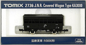 Tomix 2736 JNR Freight Car Covered Wagon Type KA 3000 N Scale