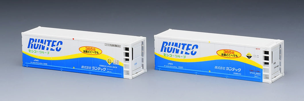 Tomix 3166 UF42A-38000 type container (Runtec 2 pcs ) N Scale