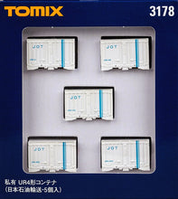 Tomix 3178 Privately owned UR4 Type Container Nippon Oil Transportation 5-pcs N Scale