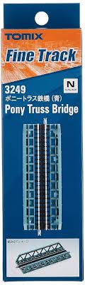 Tomix 3249 Pony Trust Bridge Blue N Scale