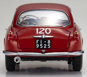 KYOSHO ORIGINAL 1/18 Alfa Romeo Giulietta SV Mille Miglia 1956 #120 KS08957A Diecast