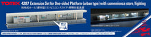 Tomix 4287 Extension Set for One-Sided Platform Urban-Type Convenience & Lighting (N)