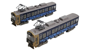 Tomytec 322221 Railway Collection Keihan Electric Railway Otsu Line 600 Series 4th Edition Mt. Hiei and Lake Biwa <Corridor of Mountains, Water and Light> 2-Car Set