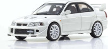 Kyosho Original 1/43 Mitsubishi Lancer Evolution VI TME White KSR43116W Diecast