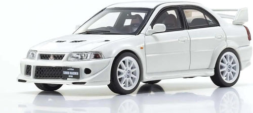 Kyosho Original 1/43 Mitsubishi Lancer Evolution VI TME White KSR43116W Diecast