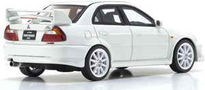 Kyosho Original 1/43 Mitsubishi Lancer Evolution VI TME White KSR43116W Diecast