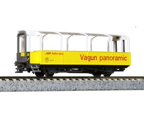 Kato 5253-2 Rhaetische Bahn Open Panorama Passenger Car B2101 (N)