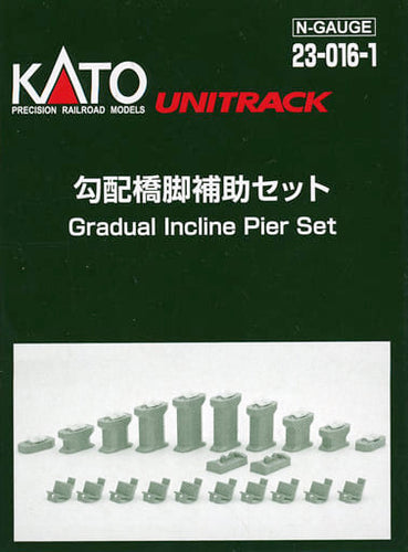 Kato 23-016-1 Gradual Incline Pier Set N Scale