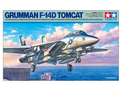 TAMIYA 1/48 SCALE GRUMMAN F-14D TOMCAT 118 GRUMMAN F-14D TOMCAT 61118 Plastic model