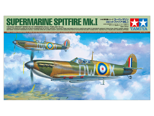 Tamiya 1/48 Masterpiece Series No. 119 Supermarine Spitfire Mk.1 61119