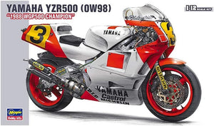 Hasegawa 1:12 MOTORBIKE SERIES YAMAHA YZR500 (0W98) 1988 WGP500 CHAMPION Plastic Model