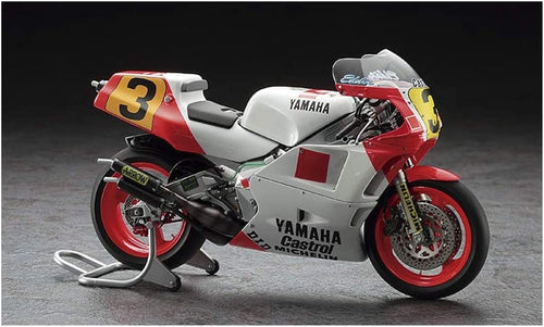 Hasegawa 1:12 MOTORBIKE SERIES YAMAHA YZR500 (0W98) 1988 WGP500 CHAMPION Plastic Model