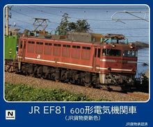 Tomix 7180 JR Electric Locomotive EF81-600 Japan Freight Railway Renewed (N)