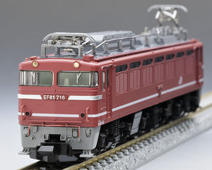 Tomix 7180 JR Electric Locomotive EF81-600 Japan Freight Railway Renewed (N)