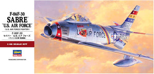 Hasegawa 1:48 AIRCRAFT SERIES F-86F-30 SABRE™ U.S. AIR FORCE Plastic Model