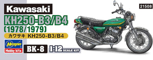 Hasegawa 1:12 MOTORBIKE SERIES KAWASAKI KH250-B3/B4 BK8 (21508) Plastic Model