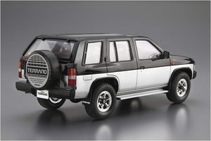 Aoshima 1/24 Nissan D21 Terrano V6-3000 R3M `91 Plastic Model