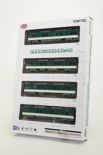 Tomytec 318293 Keihan Railway Series 13000 B 4-Car Railway Collection (N)